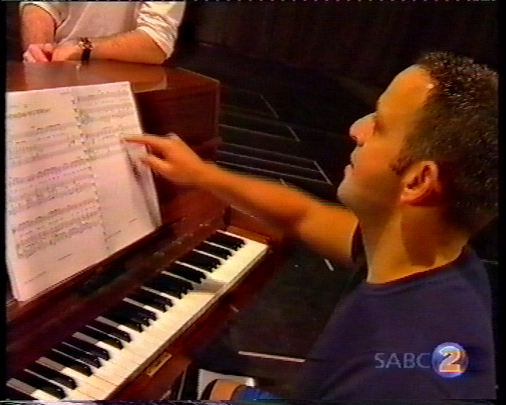 Musical Director in action for "Boogie Nights"